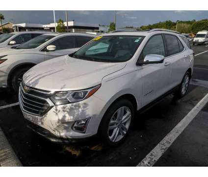 2020 Chevrolet Equinox Premier is a White 2020 Chevrolet Equinox Premier Car for Sale in Homosassa FL