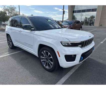 2023 Jeep Grand Cherokee Overland 4xe is a White 2023 Jeep grand cherokee Overland Car for Sale in Henderson NV