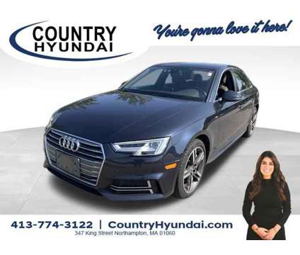 2018 Audi A4 2.0T Tech Premium is a Blue 2018 Audi A4 2.0T Sedan in Northampton MA