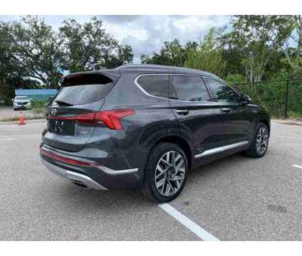 2022 Hyundai Santa Fe Calligraphy is a Grey 2022 Hyundai Santa Fe SUV in New Port Richey FL