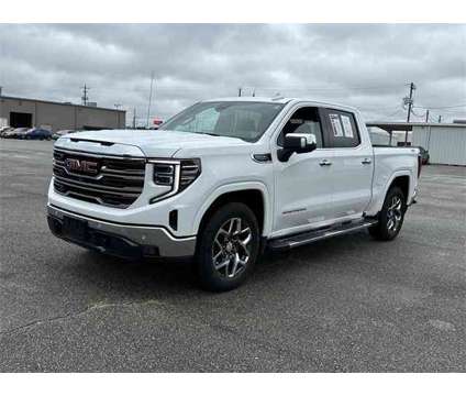 2023 GMC Sierra 1500 4WD Crew Cab Short Box SLT is a White 2023 GMC Sierra 1500 SLT Truck in Pensacola FL