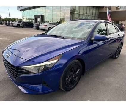 2021 Hyundai Elantra SEL is a Blue 2021 Hyundai Elantra Sedan in Hialeah FL