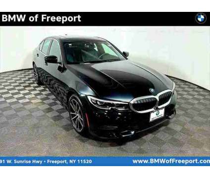 2022 BMW 3 Series xDrive is a Black 2022 BMW 3-Series Sedan in Freeport NY