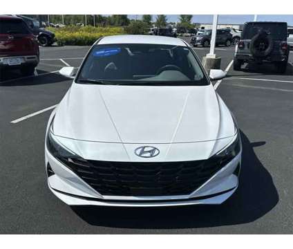 2023 Hyundai Elantra SEL is a White 2023 Hyundai Elantra Sedan in Du Bois PA