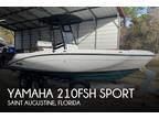 21 foot Yamaha 210fsh Sport