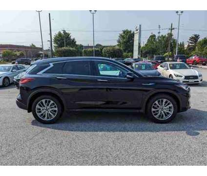 2024 Infiniti QX50 LUXE AWD is a Black 2024 Infiniti QX50 Luxe Station Wagon in Lutherville Timonium MD