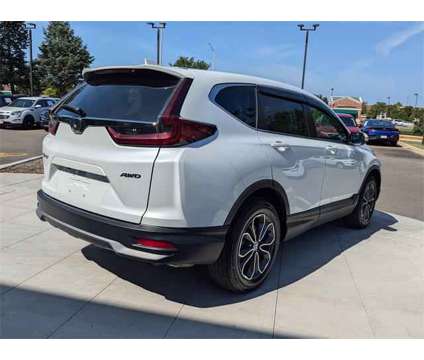 2022 Honda CR-V AWD EX-L is a Silver, White 2022 Honda CR-V SUV in Algonquin IL