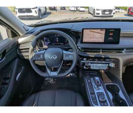 2024 Infiniti QX60 LUXE AWD is a Silver 2024 Infiniti QX60 Luxe SUV in Lutherville Timonium MD