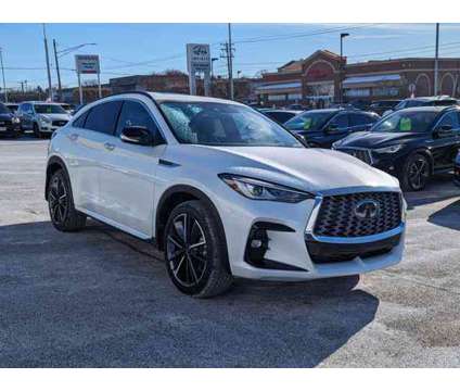 2024 Infiniti QX55 LUXE AWD is a White 2024 Station Wagon in Lutherville Timonium MD