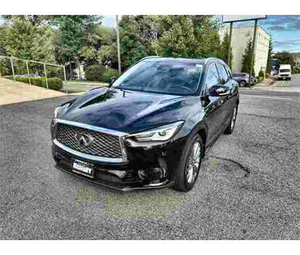 2024 Infiniti QX50 LUXE AWD is a Black 2024 Infiniti QX50 Luxe Station Wagon in Ramsey NJ