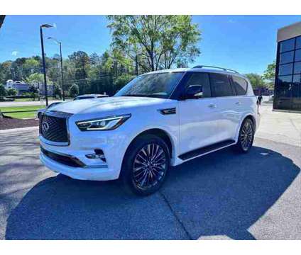 2024 Infiniti QX80 SENSORY AWD is a White 2024 Infiniti QX80 SUV in Birmingham AL