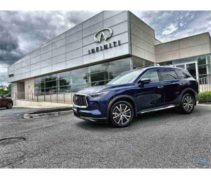 2024 Infiniti QX60 SENSORY AWD is a Blue 2024 Infiniti QX60 SUV in Ramsey NJ