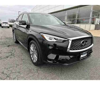 2024 Infiniti QX50 LUXE AWD is a Black 2024 Infiniti QX50 Luxe Station Wagon in Ramsey NJ