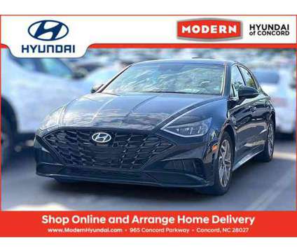 2021 Hyundai Sonata SEL is a Black 2021 Hyundai Sonata Car for Sale in Concord NC