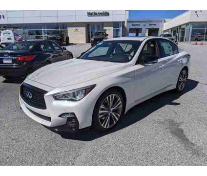 2023 Infiniti Q50 SENSORY AWD is a White 2023 Infiniti Q50 Sedan in Lutherville Timonium MD