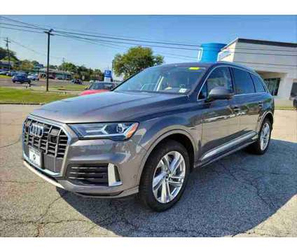 2021 Audi Q7 Premium Plus 45 TFSI quattro Tiptronic is a Grey 2021 Audi Q7 4.2 Trim SUV in Newton NJ