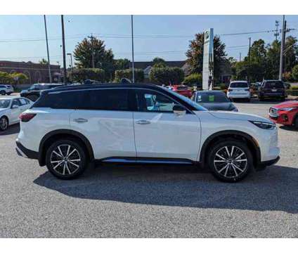 2025 Infiniti QX60 AUTOGRAPH AWD is a Black, White 2025 Infiniti QX60 SUV in Lutherville Timonium MD