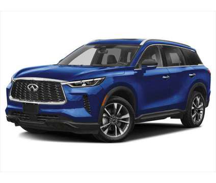 2025 Infiniti QX60 LUXE AWD is a Blue 2025 Infiniti QX60 Luxe SUV in Maple Shade NJ