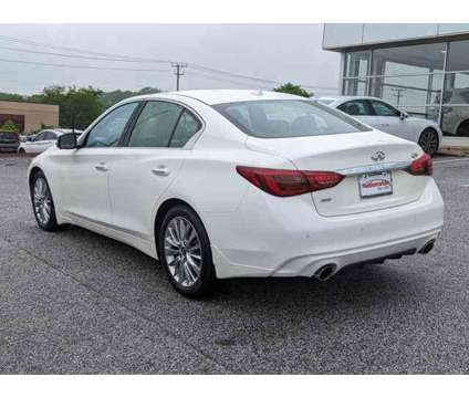 2021 Infiniti Q50 LUXE AWD is a White 2021 Infiniti Q50 Sedan in Lutherville Timonium MD