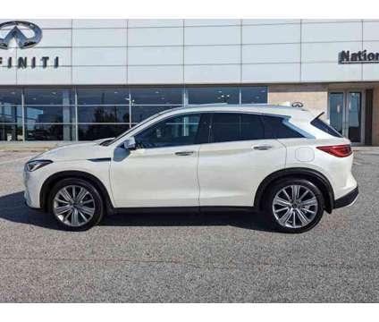 2021 Infiniti QX50 SENSORY AWD is a White 2021 Infiniti QX50 Station Wagon in Lutherville Timonium MD