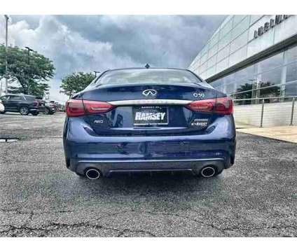 2021 Infiniti Q50 SIGNATURE EDITION AWD is a Blue 2021 Infiniti Q50 Sedan in Ramsey NJ