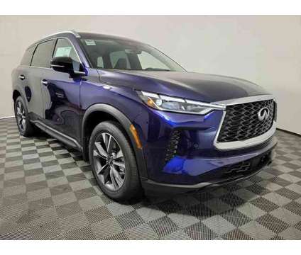 2024 Infiniti QX60 LUXE AWD is a Blue 2024 Infiniti QX60 Luxe Car for Sale in Maple Shade NJ