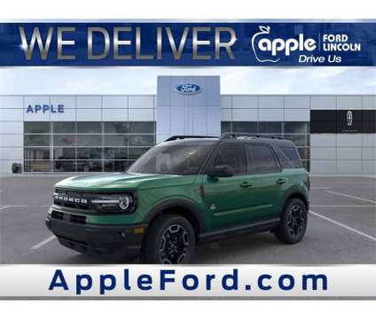 2024 Ford Bronco Sport Outer Banks is a Green 2024 Ford Bronco SUV in Columbia MD