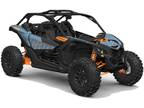 New 2025 Can-Am® Maverick X3 DS Turbo Scandi Blue & Orange Crush