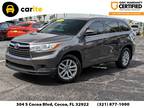 used 2016 Toyota Highlander LE 4D Sport Utility