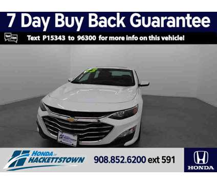 2023UsedChevroletUsedMalibuUsed4dr Sdn is a White 2023 Chevrolet Malibu Car for Sale in Hackettstown NJ