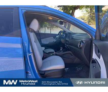 2022 Hyundai Kona SEL is a Blue 2022 Hyundai Kona SEL SUV in Framingham MA