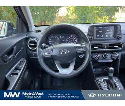 2020 Hyundai Kona SEL Plus is a Black 2020 Hyundai Kona SEL SUV in Framingham MA