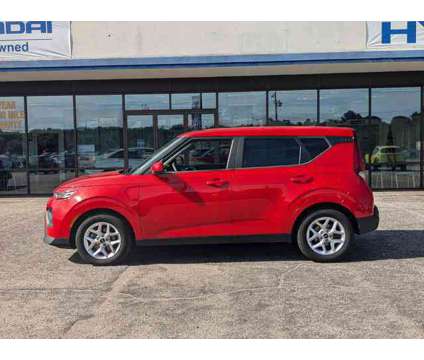 2022 Kia Soul LX is a Red 2022 Kia Soul sport Station Wagon in North Wilkesboro NC