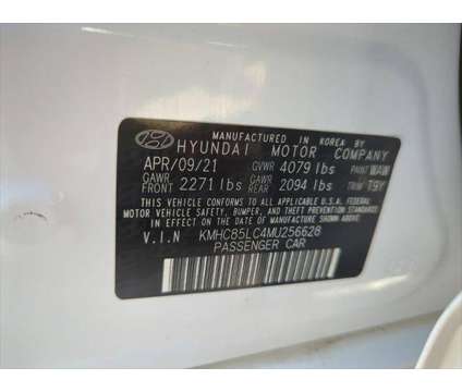 2021 Hyundai Ioniq Hybrid SEL is a White 2021 Hyundai IONIQ Hybrid SEL Hybrid in Lincolnwood IL