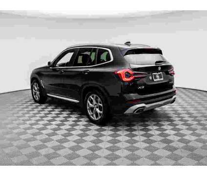 2022 BMW X3 xDrive30i is a Black 2022 BMW X3 xDrive30i SUV in Barrington IL