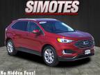 2019 Ford Edge Red, 57K miles