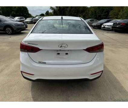 2021 Hyundai Accent SE is a White 2021 Hyundai Accent SE Sedan in Tupelo MS