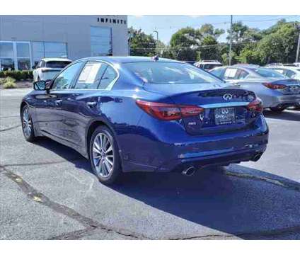 2023 Infiniti Q50 Luxe is a Blue 2023 Infiniti Q50 Car for Sale in West Long Branch NJ