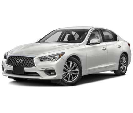 2024 Infiniti Q50 LUXE AWD is a White 2024 Infiniti Q50 Car for Sale in West Long Branch NJ