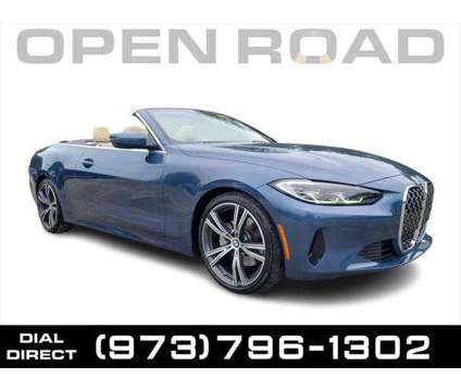 2021 BMW 4 Series 430i is a Blue 2021 BMW 430 Model i Convertible in Morristown NJ