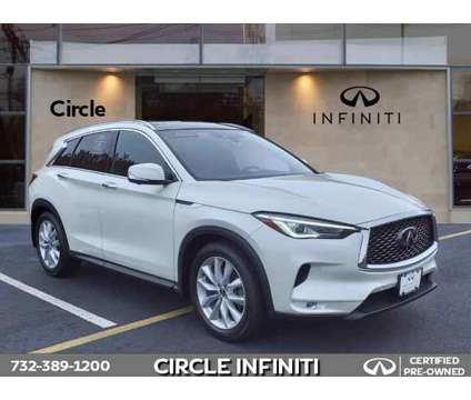 2019 Infiniti QX50 ESSENTIAL is a White 2019 Infiniti QX50 ESSENTIAL Car for Sale in West Long Branch NJ