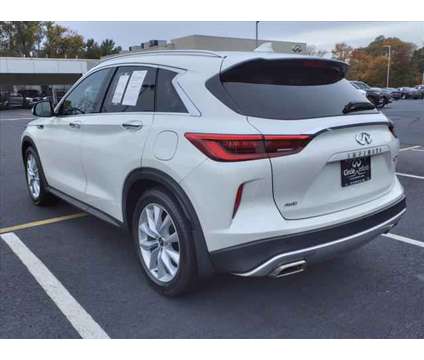 2019 Infiniti QX50 ESSENTIAL is a White 2019 Infiniti QX50 ESSENTIAL Car for Sale in West Long Branch NJ