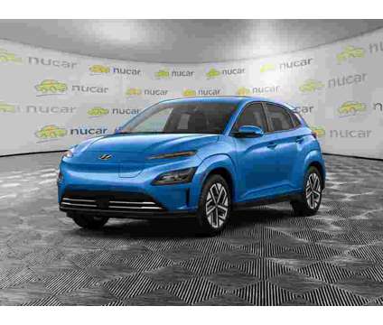 2022 Hyundai Kona Electric SEL is a Blue 2022 Hyundai Kona Car for Sale in Norwood MA