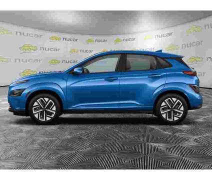 2022 Hyundai Kona Electric SEL is a Blue 2022 Hyundai Kona Car for Sale in Norwood MA