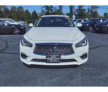 2021 Infiniti Q50 Luxe is a White 2021 Infiniti Q50 Car for Sale in West Long Branch NJ