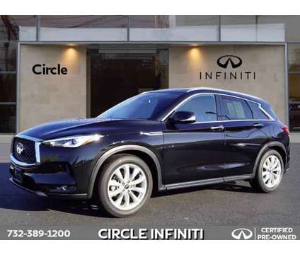 2019 Infiniti QX50 ESSENTIAL is a Black 2019 Infiniti QX50 ESSENTIAL Car for Sale in West Long Branch NJ