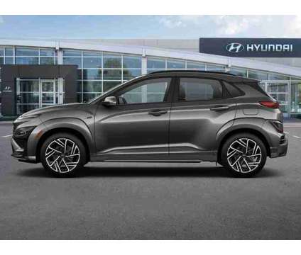 2022 Hyundai Kona N Line is a Grey 2022 Hyundai Kona SUV in Kenosha WI