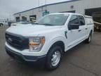 2022 Ford F-150 White, 153 miles