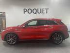 2022 Infiniti QX50 Red, 31K miles