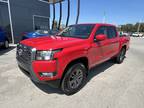 2025 Nissan frontier Red, 11 miles